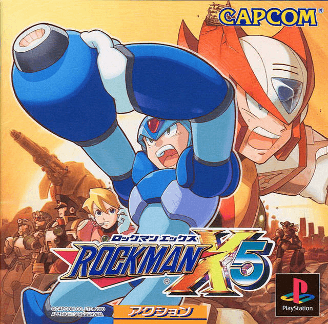 Rockman 5 box art for Playstation